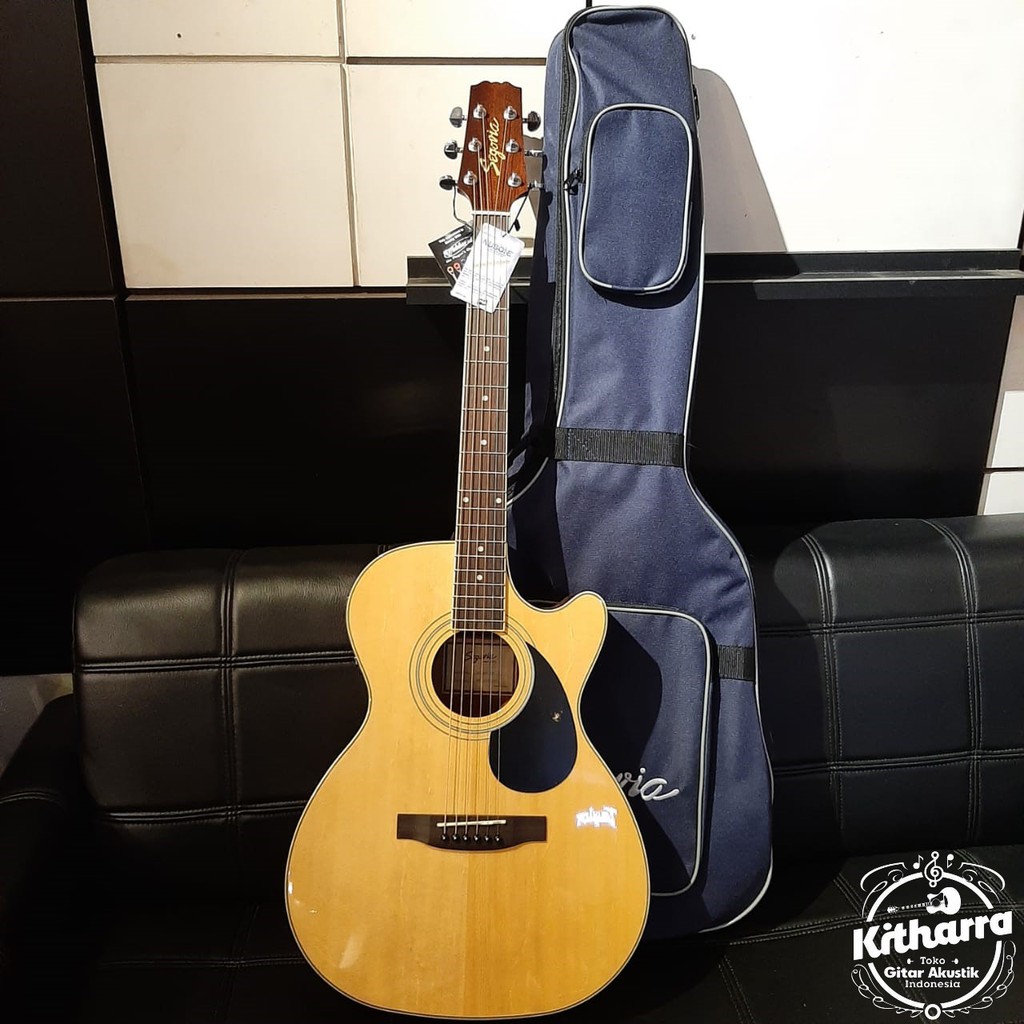 Gitar Akustik Elektrik Segovia FC-07 EQT GN With Bag