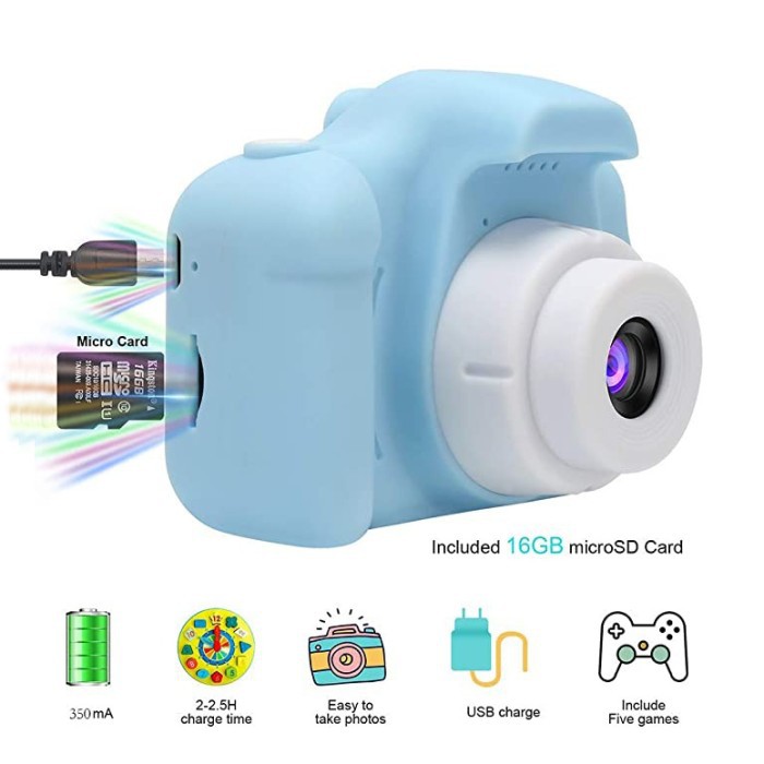 Kamera Digital Anak Mini HD Kids Childrens Camera