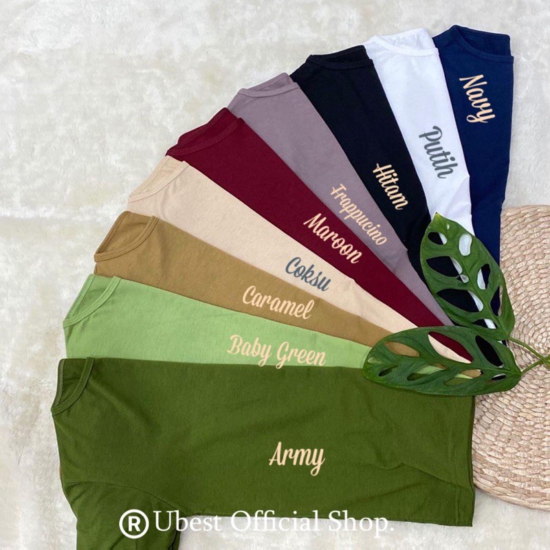 TERLARIS Manset Badan O neck Leher Oblong  Wanita size L XL XXL XXXL / manset bahan Kaos Rayon Lengan Panjang Wanita / Manset Wanita / Manset badan / inner wanita COD HS03A