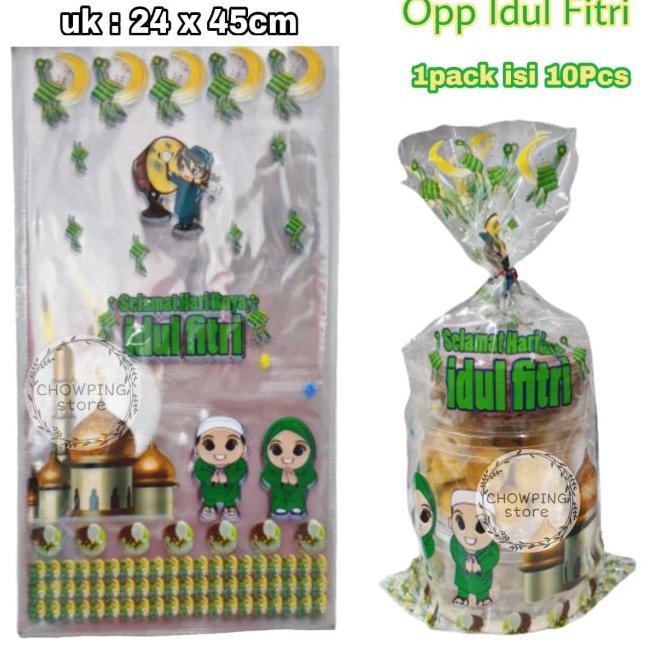 

12Pcs Plastik Snack Opp Kantong Souvenir Idul Fitri Lebaran Ramadhan chowp11 dijamin