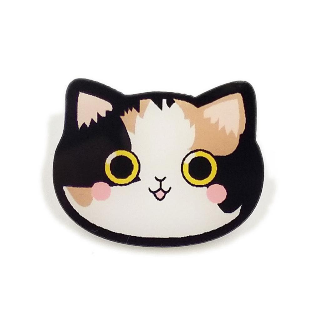 Timekey Bros Pin Enamel Alloy Desain Kartun Hewan Kucing Kecil Lucu D3L7