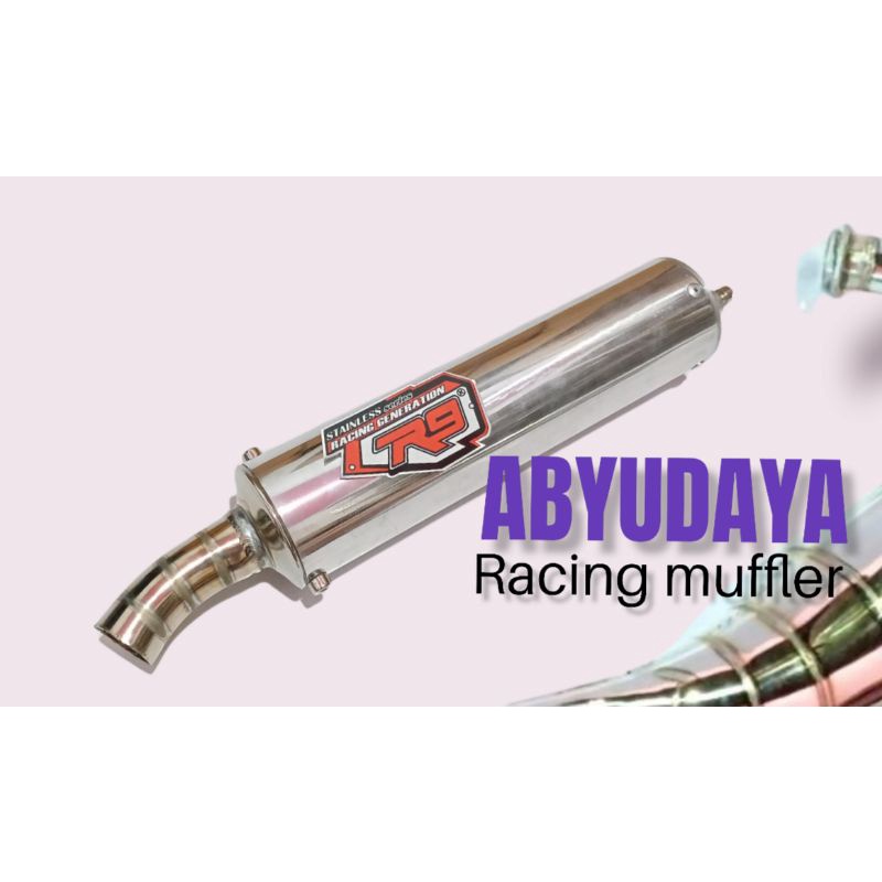 silincer knalpot ninja 2 tak RX king RX z RX spesial satria 2 tak satria hiu satria lumba merk R9 ba