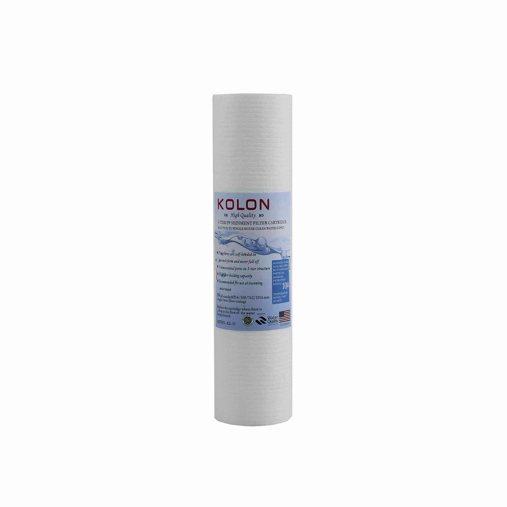 Cartridge Filter Air / Sediment / Spun / Water Filter 10&quot; - KOLON