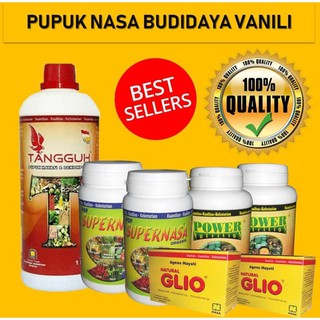 PAKET PUPUK NASA BUDIDAYA VANILI  PANILI TERBAIK Shopee 