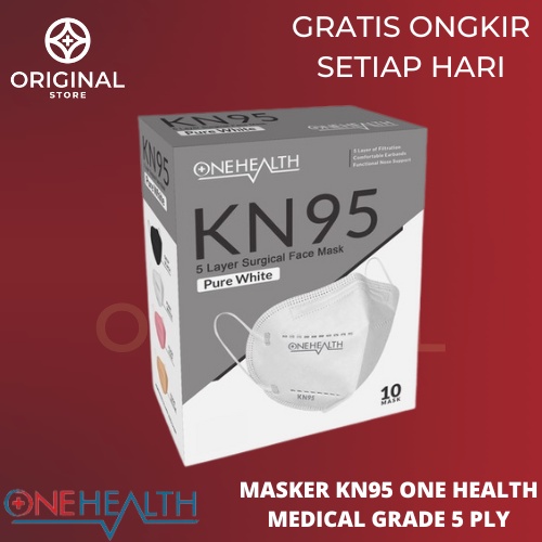 Masker KN95 5 Layer Surgical Face Mask OneHealth