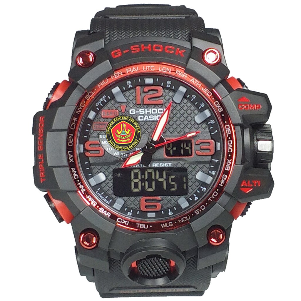 Exclusive Jam Custom BANSER Double Time (List Merah)