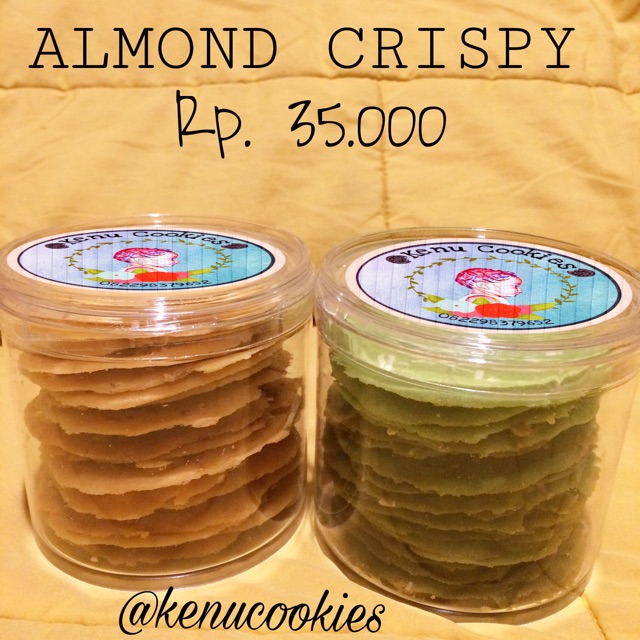 

Almond crispy cheese