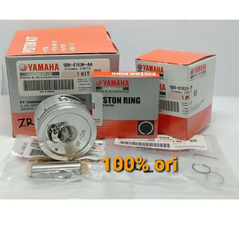 PISTON KIT STD JUPITER Z NEW VEGA ZR ASLI ORI YAMAHA 5D9 E1630 A0