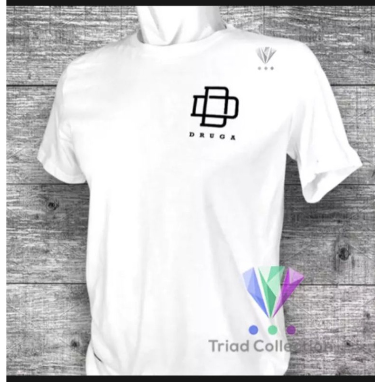 KAOS DRUGA BAJU T-SHIRT LOGO DTUGA