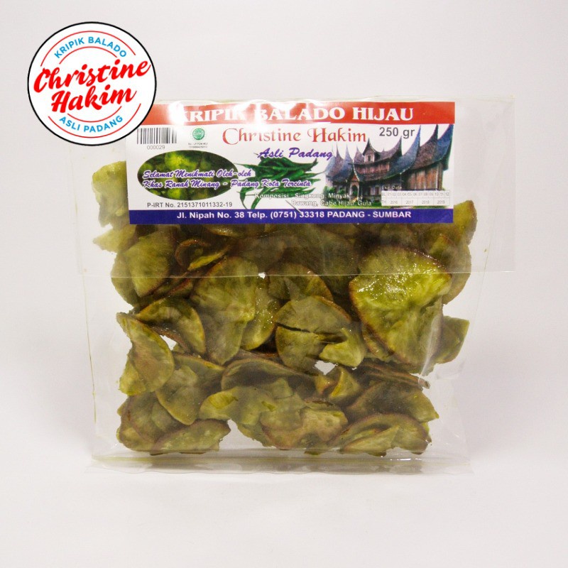 

Kripik Balado Hijau Sanjai Balado - Christine Hakim