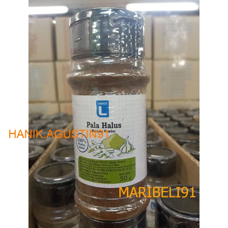 

CHOICE L PALA BUBUK HALUS BUMBU DAPUR 50GR maribeli91