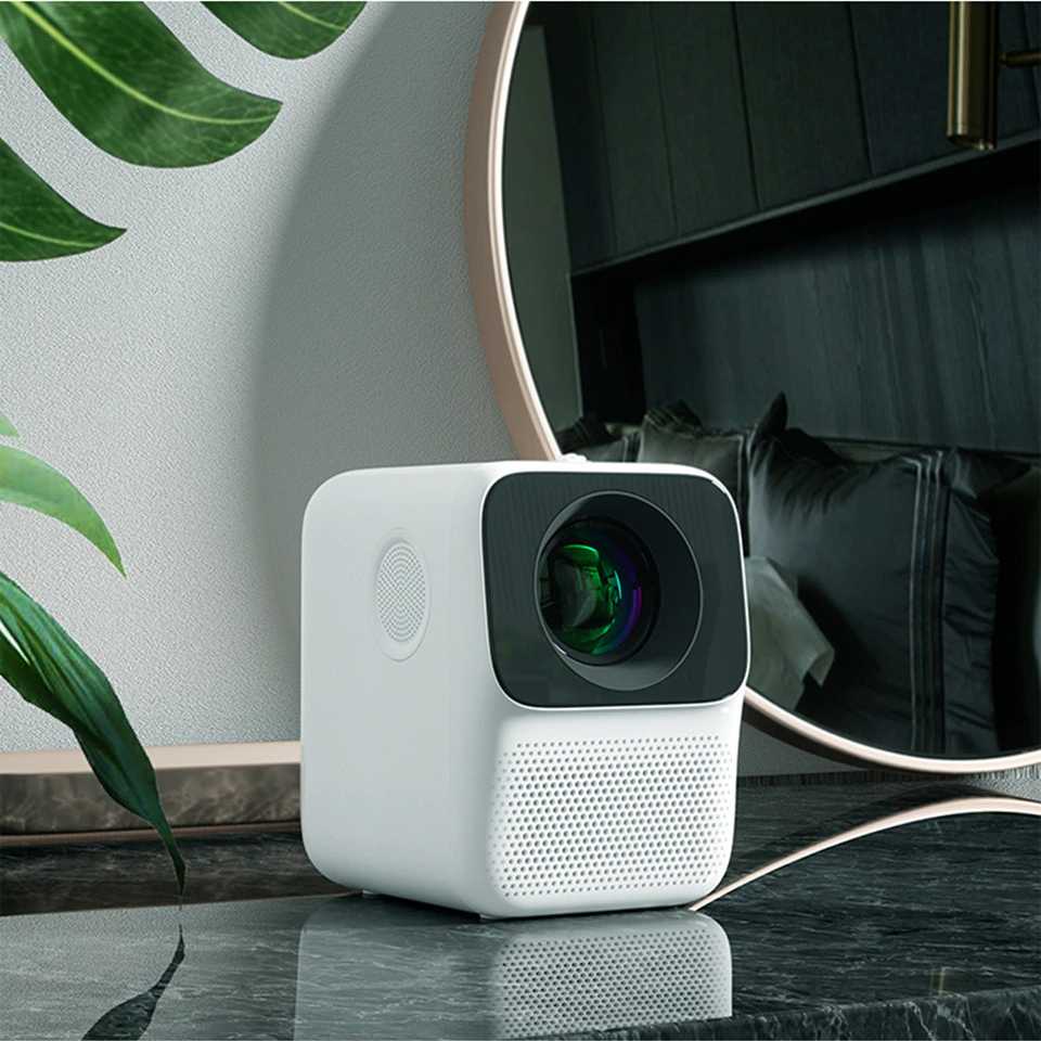 IDN TECH - Wanbo T2 Max Proyektor Mini Home Projector Android 1080P 5000 Lumens