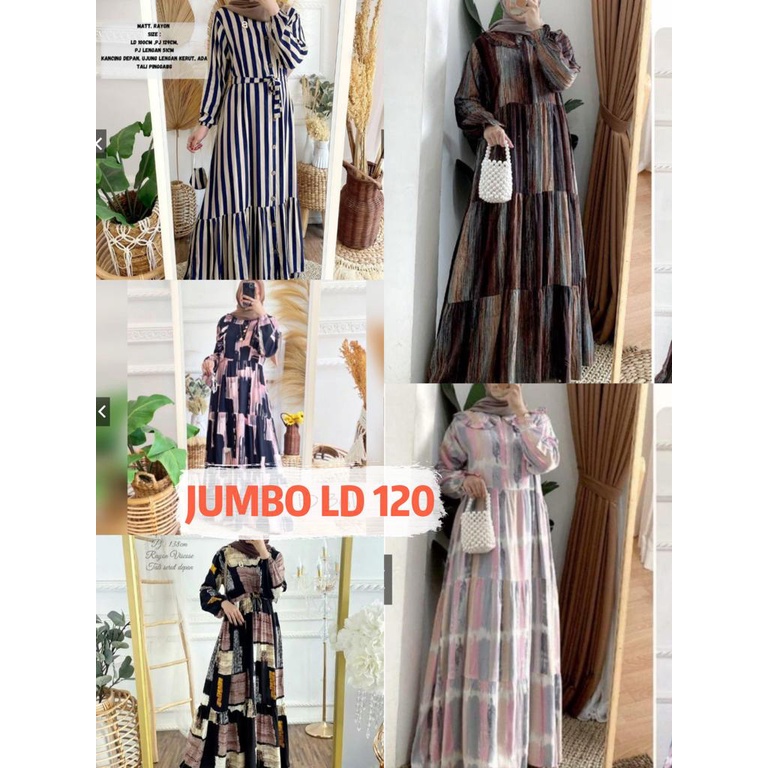 Gamis Jumbo / BAJU GAMIS WANITA / GAMIS WANITA / GAMIS JUMBO / DRESS JUMBO / BAJU GAMIS JUMBO / HOME DRESS RAYON / GAMIS RAYON / RAYON MOTIF / GAMIS JUMBO / DRESS RAYON JUMBO /Gamis Wanita Jumbo / Dress wanita Jumbo /gamis jumbo LD120/ dress Jumbo