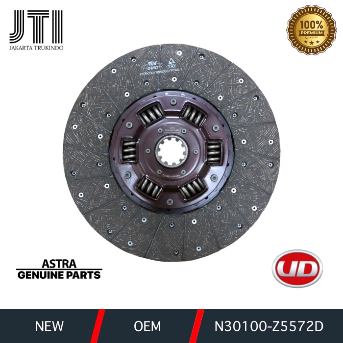 DISC CLUTCH PLAT KOPLING KAMPAS KOPLING NISSAN CWA PKC PK CDA 260 N30100-Z5572D 30100Z5572D