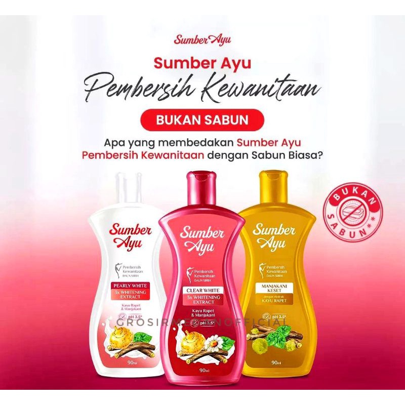 SUMBER AYU SABUN KESET MISS V 50 ml - EKSTRAK SIRIH MANJAKANI DAN WHITENING