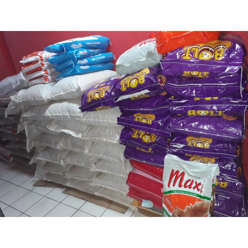 Makanan kucing bolt karungan