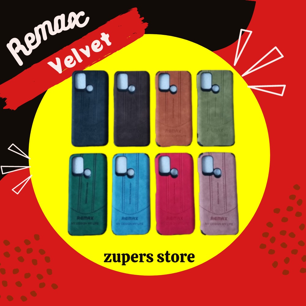 Soft Case Velvet Remax Realme C17 RMX2101 Casing HP