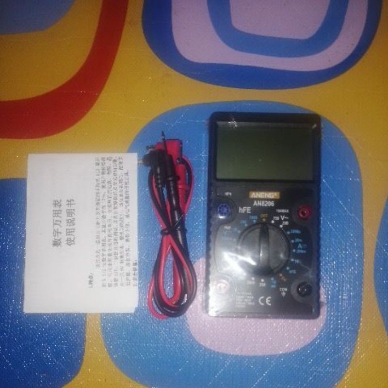 aneng AN8206 multitester avometer
