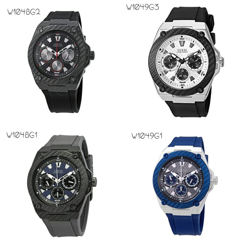 JAM GUESS W1048G2 W1049G3 W1048G1 W1049G1 ORIGINAL TERLARIS ARLOJI PRIA TERMURAH Shopee