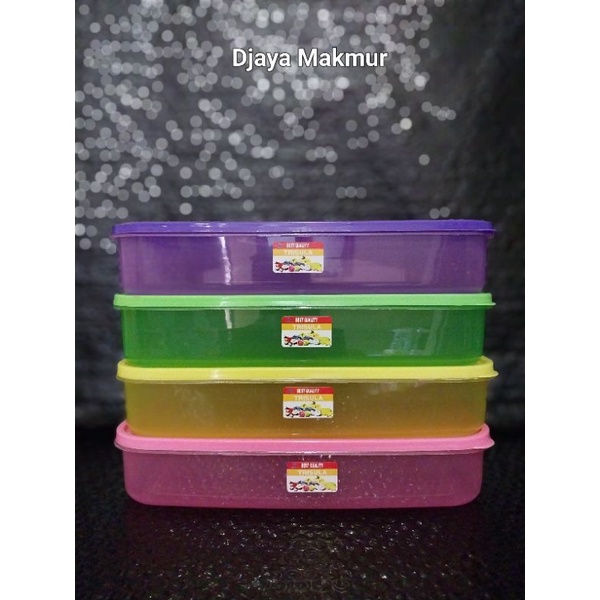 Sealware 2000ml Plastik Warna Sealware Kotak Donat Food Box 2000ml