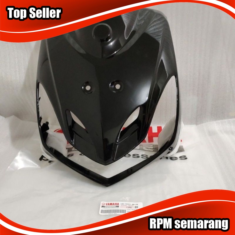 Cover Body tameng depan Yamaha Mio soul Karbu old Lama 2008 Hitam Original 28D - RPMsemarang1 Promo 