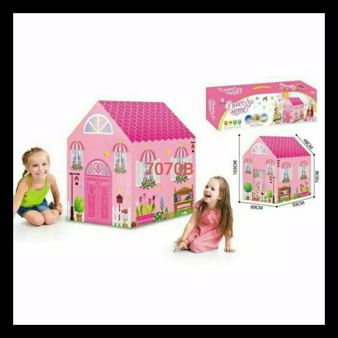 BEST SELLER MAINAN TENDA ANAK BENTUK RUMAH TENDA PLAYHOUSE TENDA CAMPING ANAK MAINAN KEMAH KEMAHAN