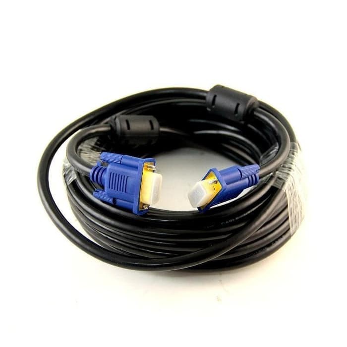 KABEL VGA 30M HIGH QUALITY GOLD PLATED / VGA 30 METER / VGA 30 M