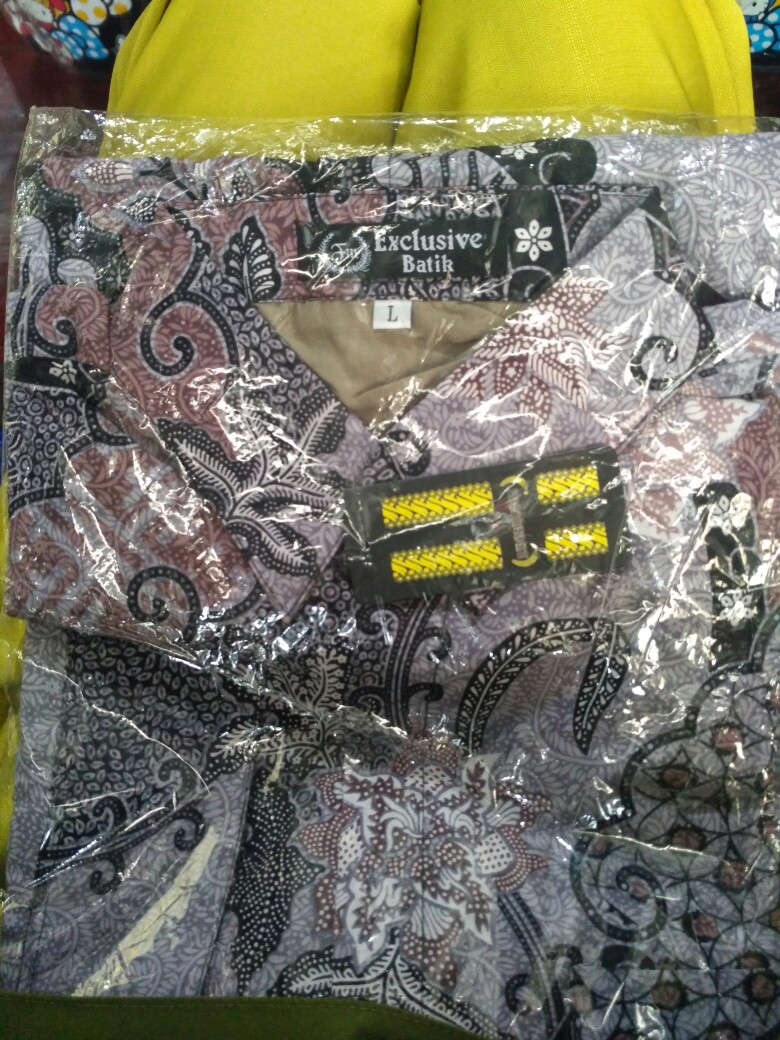 Batik Couple Ayah Dan Anak Lapis Furing Bahan Katun Halus Primisima 40s Warna Ungu