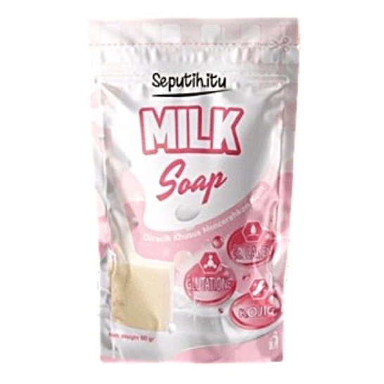 [READY] WHITENING MILK SOAP SEPUTIH ITU - Termurah - Jaminan original BPOM