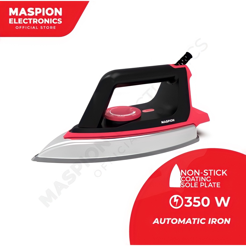 Maspion Setrika Listrik Anti Lengket Automatic Iron HA-390 HA 390