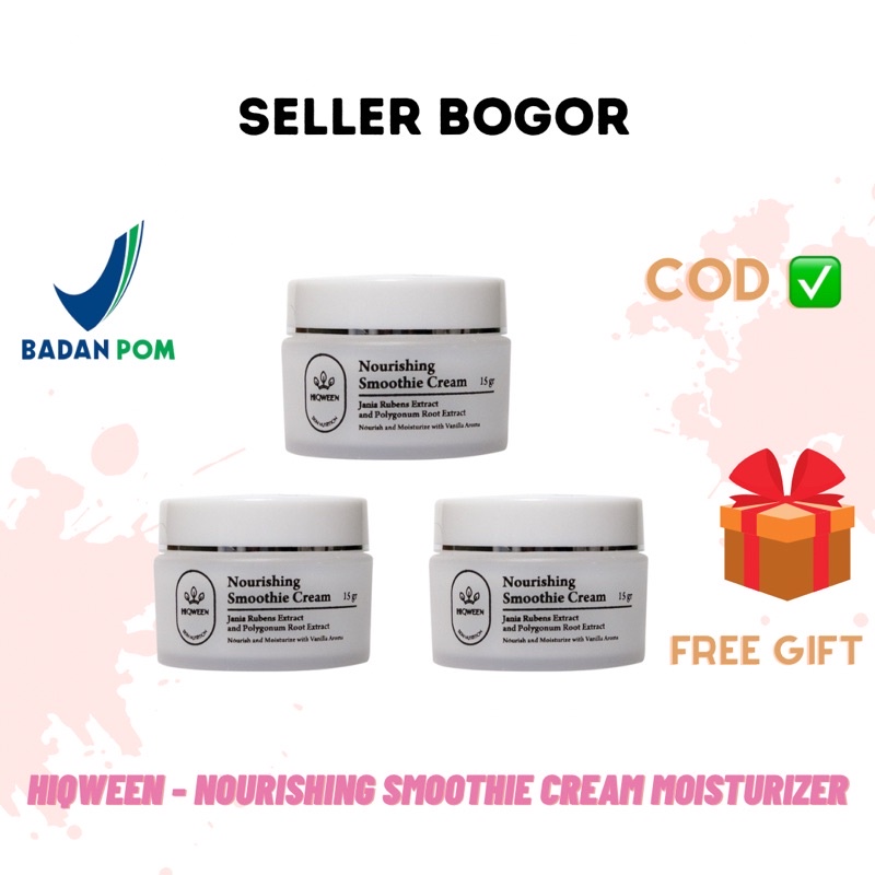 Hiqween Moisturizer Nourishing Smoothie Cream BPOM
