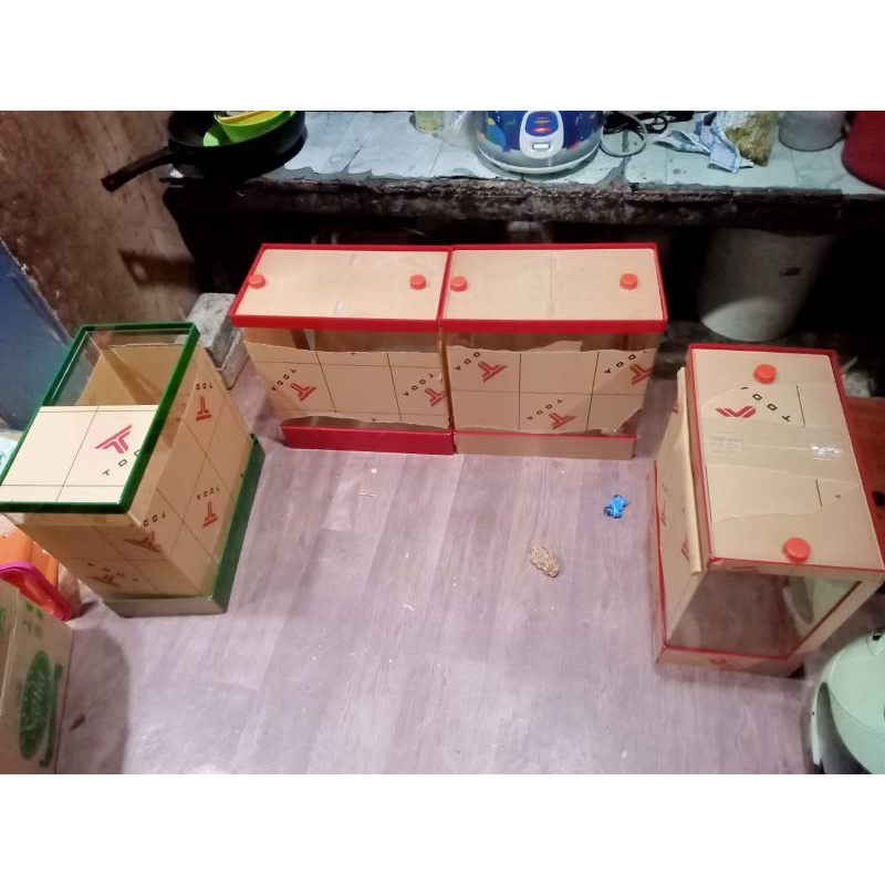 Aquarium Akrilik Es Buah / Sari Es + Gayung