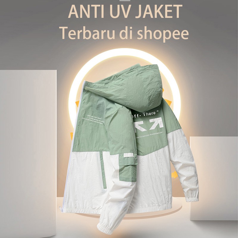 Jaket Baru Jaket Hoodie ANTI UV Ccok untk pria dan wanita kualitas bagus bisa buat pasangan romantis