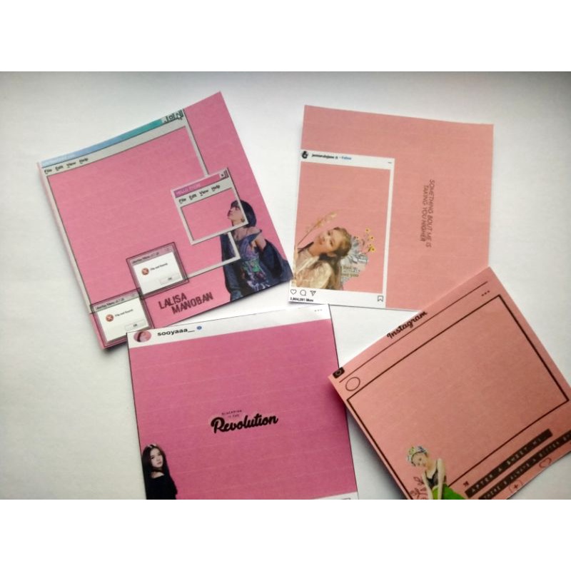 

Sticky Note / Blackpink / Memopad / Memopad Blackpink