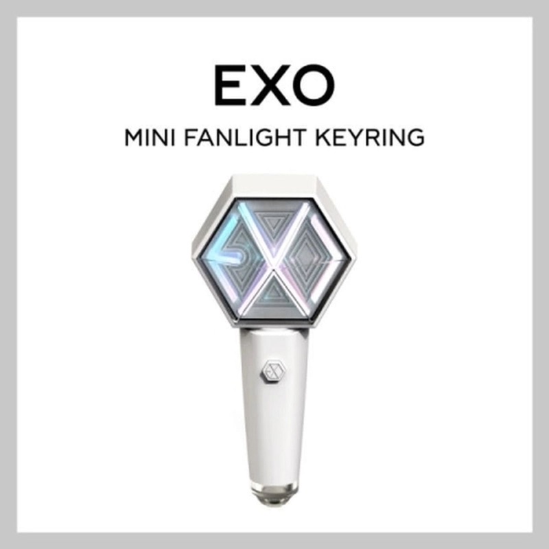 baca deskripsi  MINI LIGHTSTICK KEYRING OFFICIAL EXO NCT RED VELVET AESPA SJ