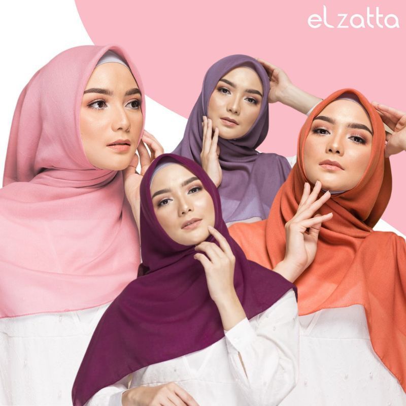 Hijab Segiempat Elzatta - Keisha Shamora