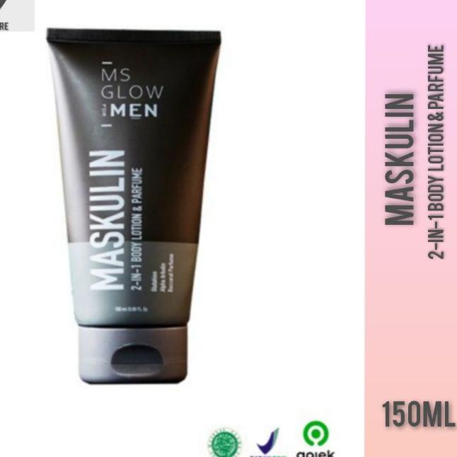 [Z20QJ] ,,Ms Glow For Men - Maskulin | hand and body lotion khusus pria ( msglow skincare yogyakarta