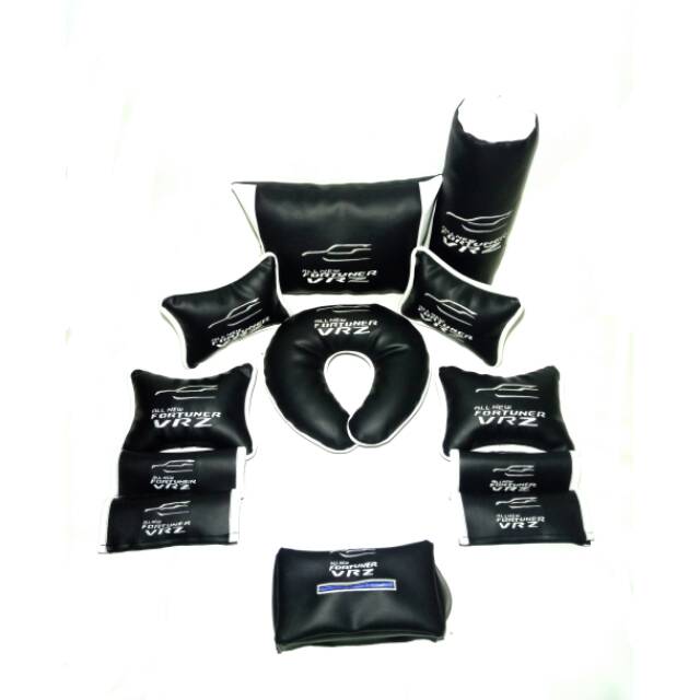All New Fortuner VRZ Bantal aksesoris mobil Kulit sintetis