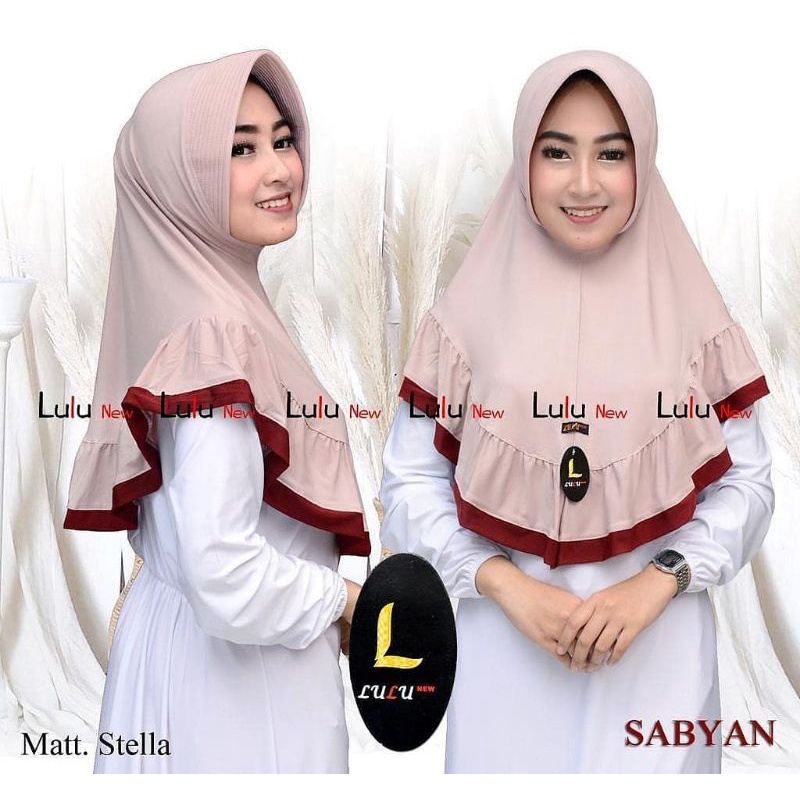 jilbab lulu _ hijab instan sabyan
