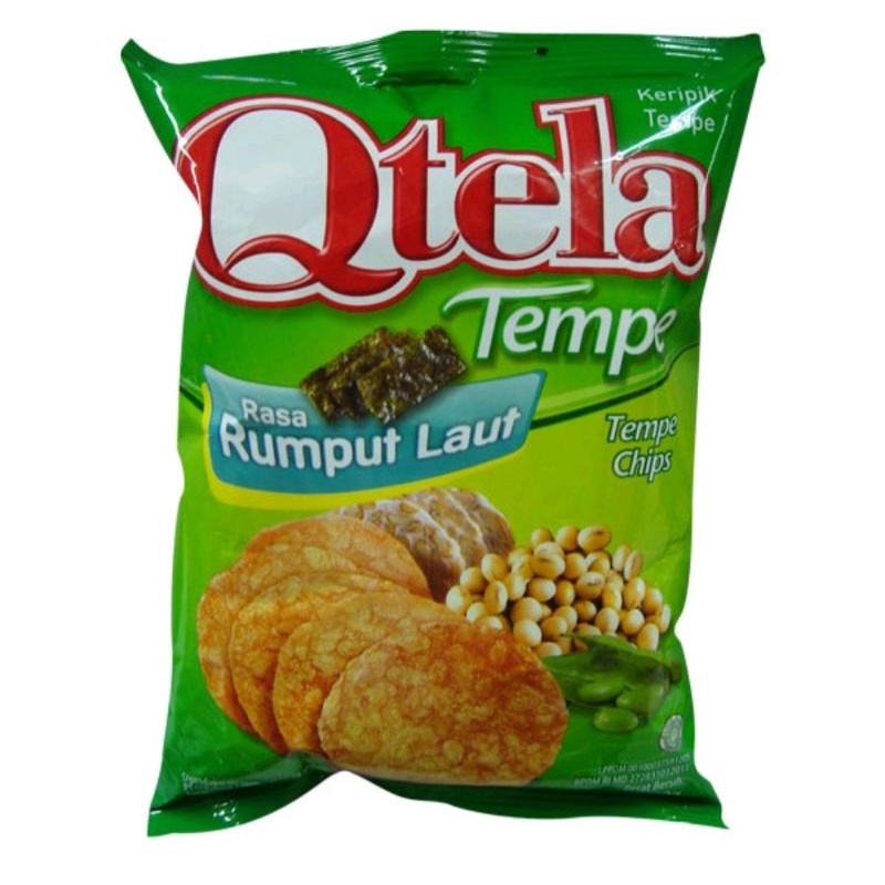 

QTELA tempe rasa rumput laut 55gr