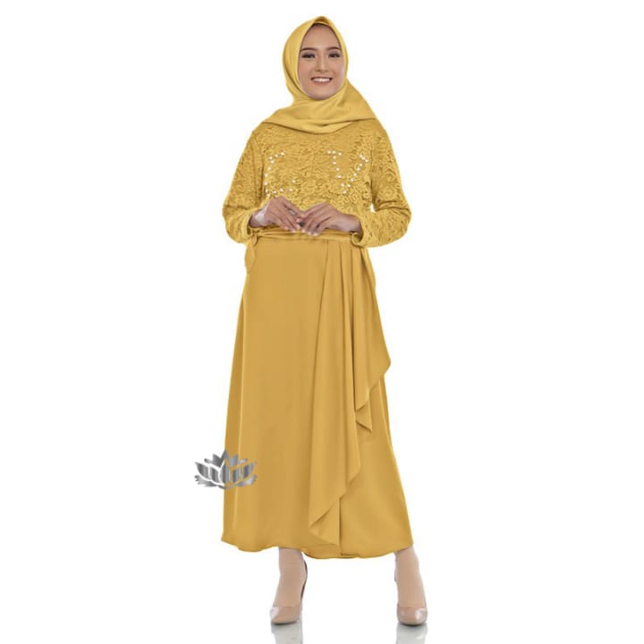 VGN MAXI MIKAYLA LV / MAXI LV WANITA / MAXI DRESS POPULER / MAXI TERLARIS / FASHION MUSLIM