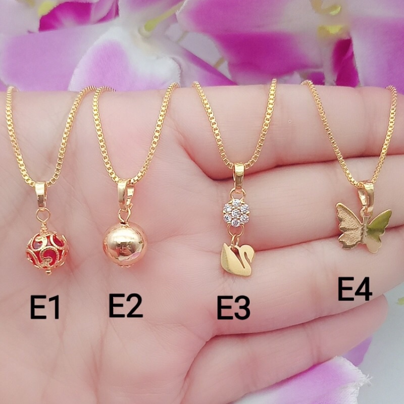 Titanium kalung wanita korea style impor awet terbaru