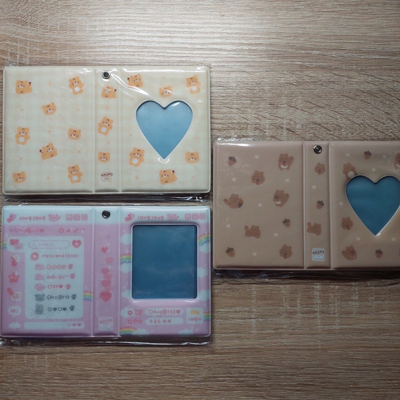 [Ready Stock] OKIKI DIARY Collect Book Kolbuk PVC Sleeve Photocard Polaroid Card 1p, 1p Jumbo & 2p