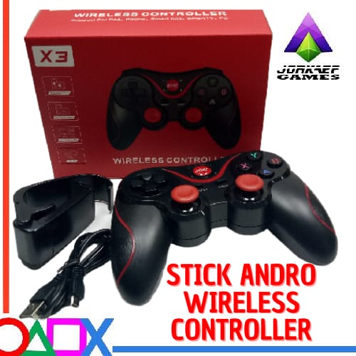 STICK ANDROID WIRELESS CONTROLLER SUPPORT FOR PAD / PHONE/ SMART TV/ PC