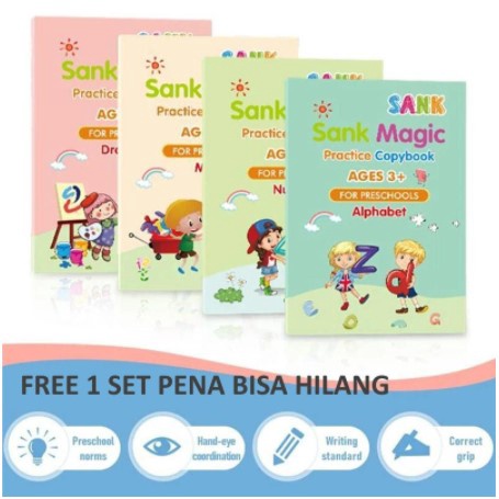 

Zank Magic Book Buku Anak Pintar Dapat 4 Buku