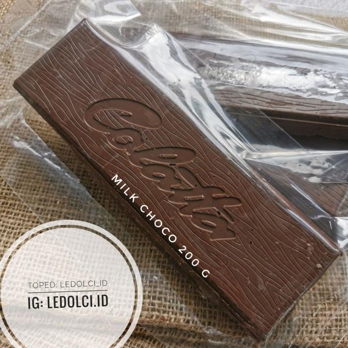 

TERMURAH! COLATTA MILK CHOCOLATE COMPOUND COKLAT SUSU REPACK 200 GR TERLARIS TERPERCAYA ORIGINAL