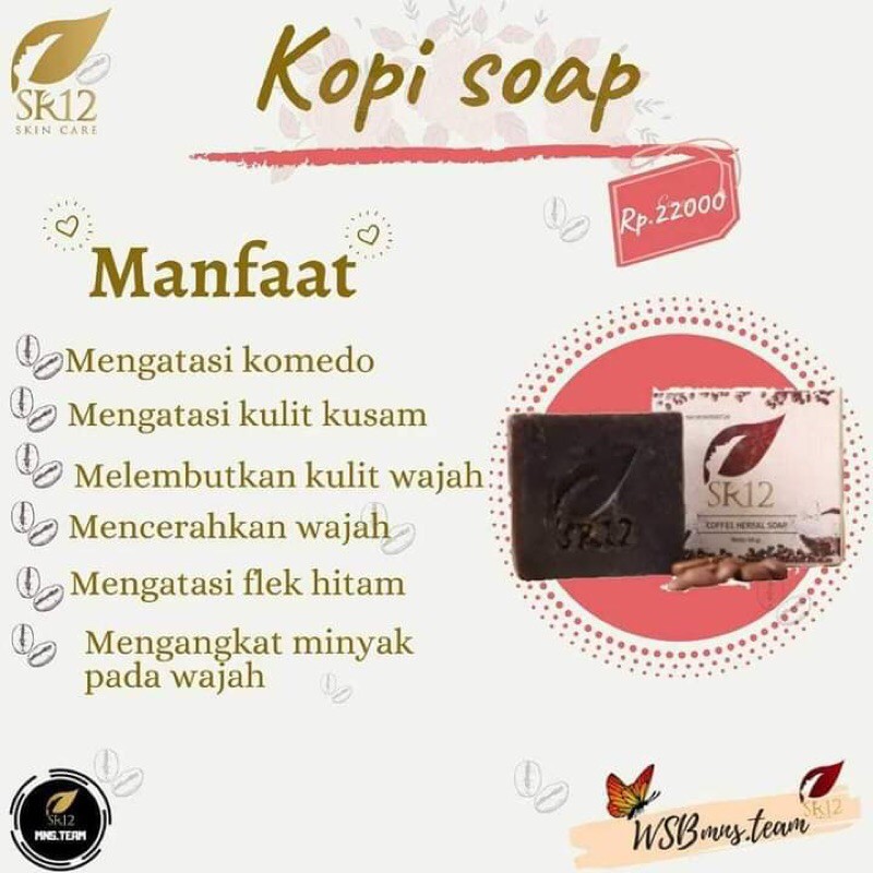 sr12 sabun kopi