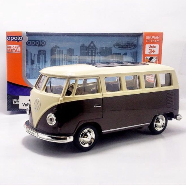 Apolo msz diecast Volkswagen T1 coklat