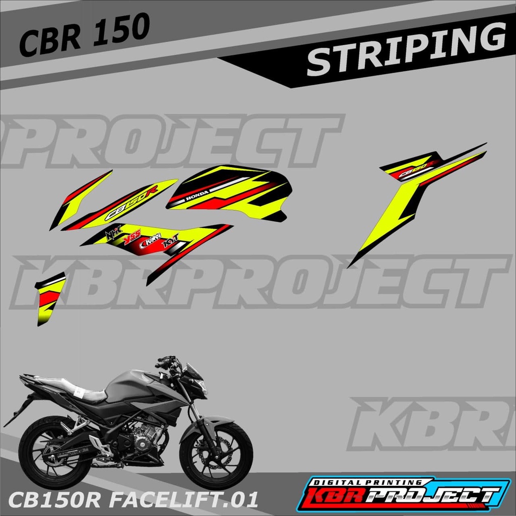 (COD) STRIPING CB 150 R FACELIFT DESIGN.KBR - STRIPING CB 150 R FACELIFT.01