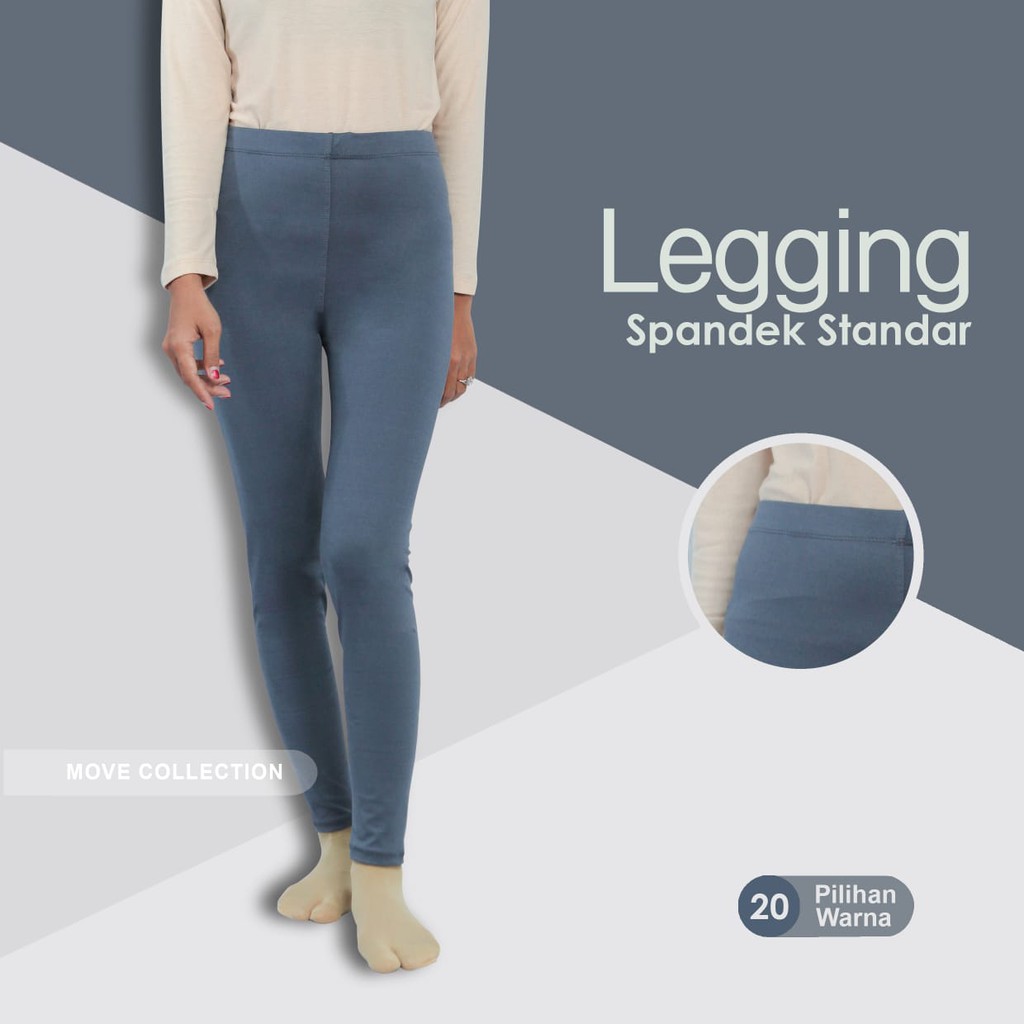 Legging/leging/Lejing celana panjang dewasa spandek jersey licin allsize murah ecer grosir